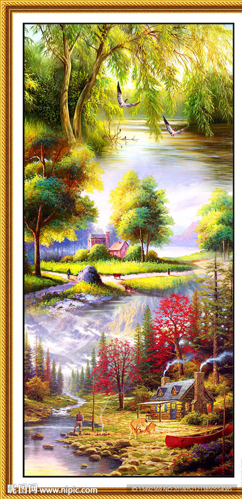 油画风景