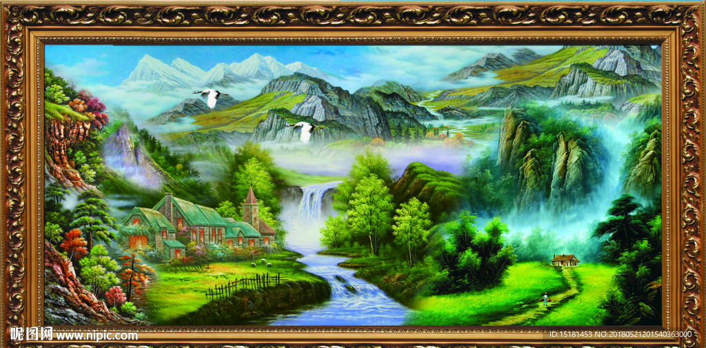 风景油画