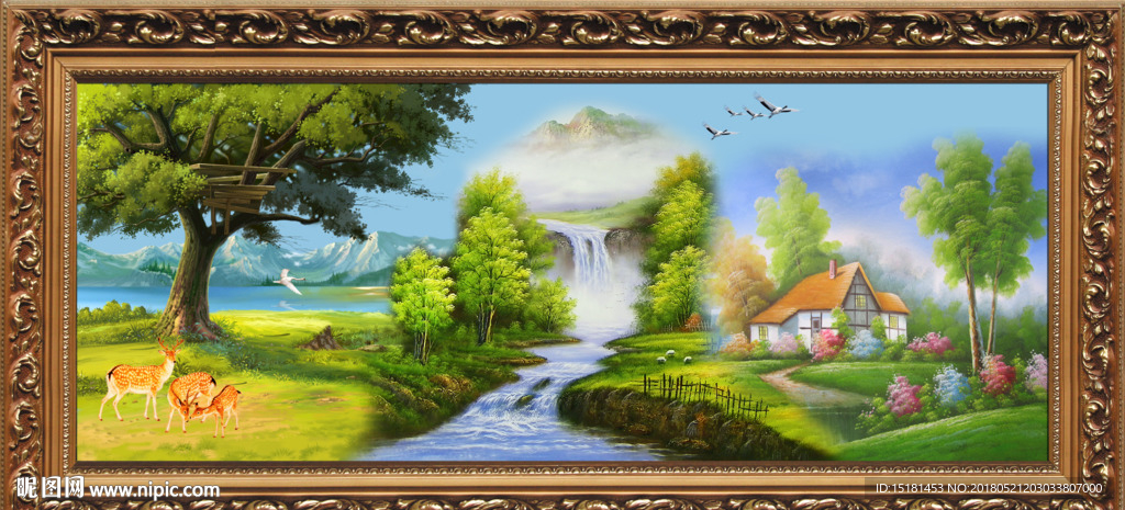 风景油画