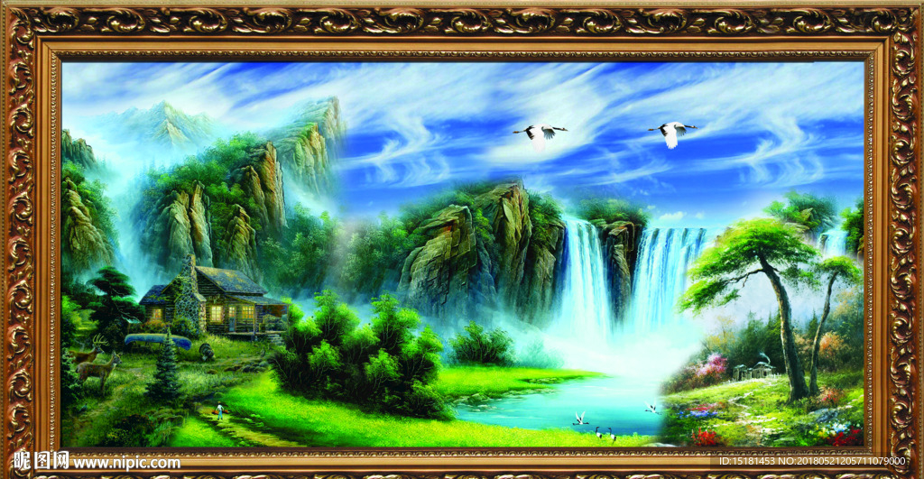 风景油画