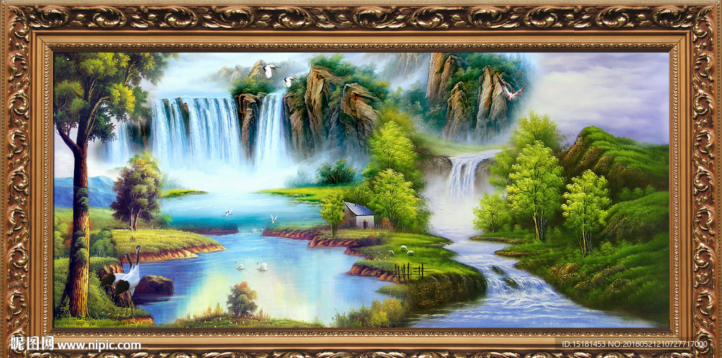 风景油画