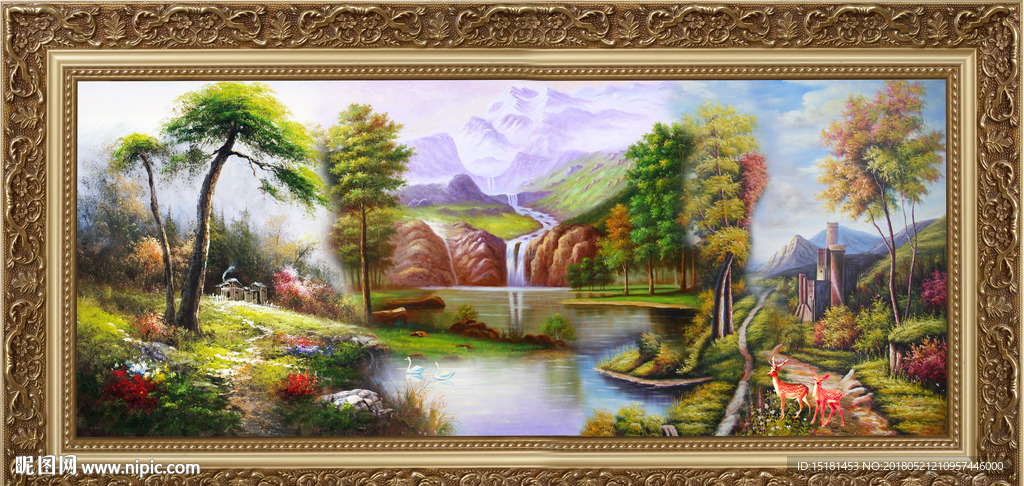 风景油画