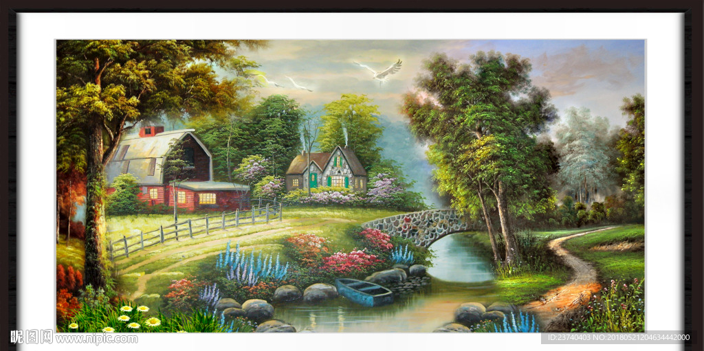 风景油画