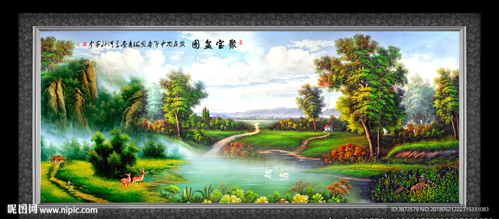 油画风景