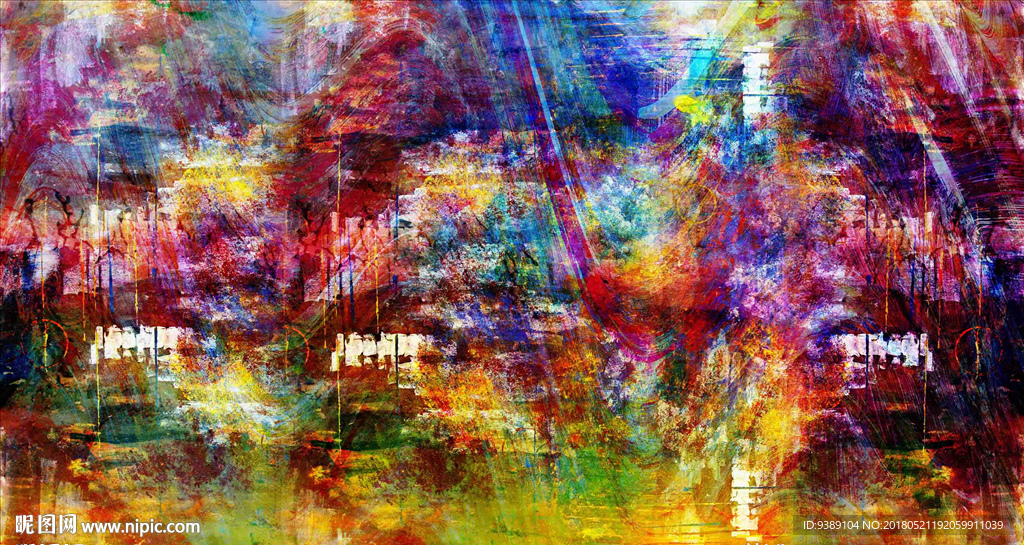 复古油画