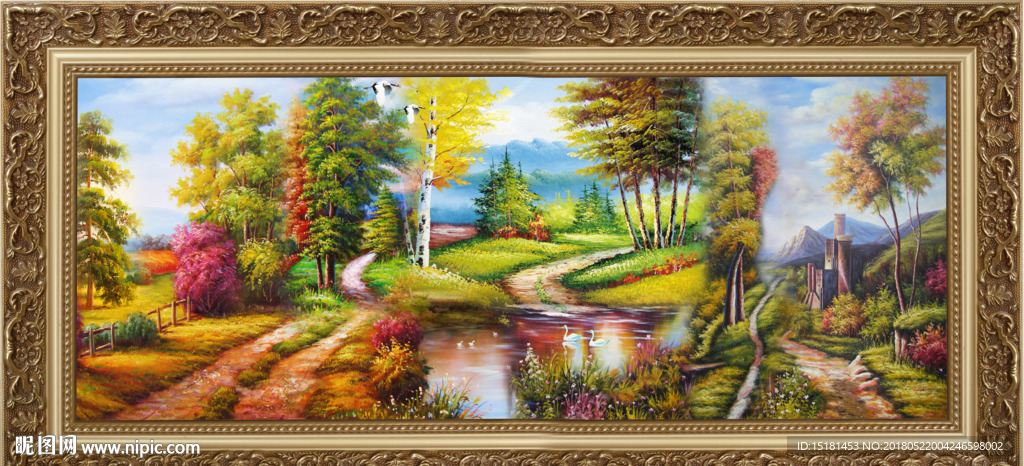 风景油画
