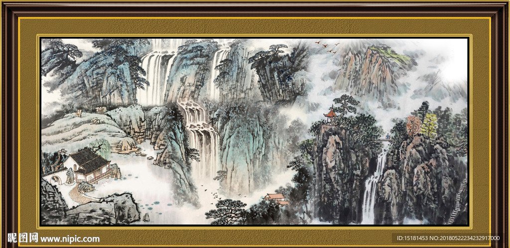 国画山水
