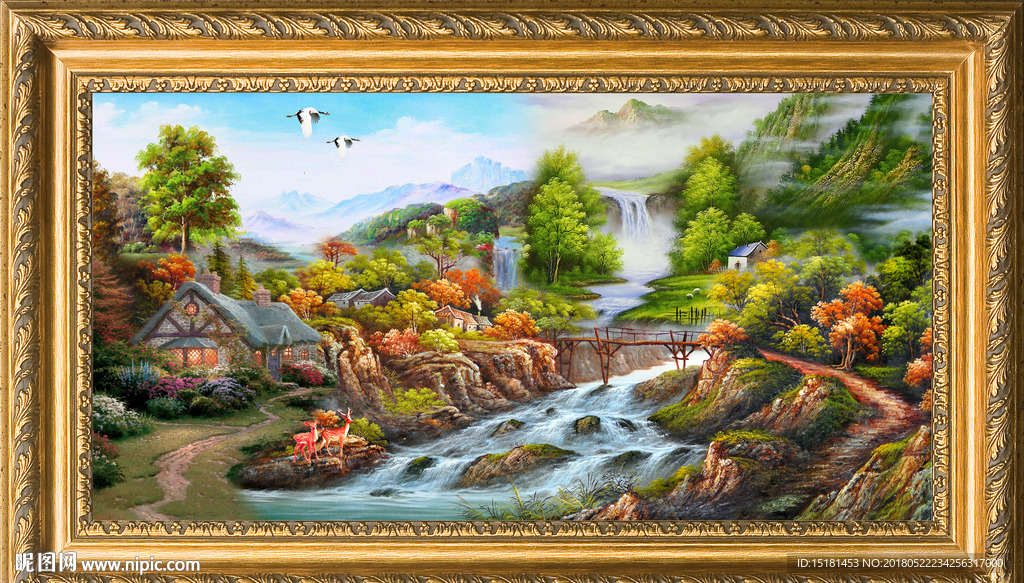 风景油画