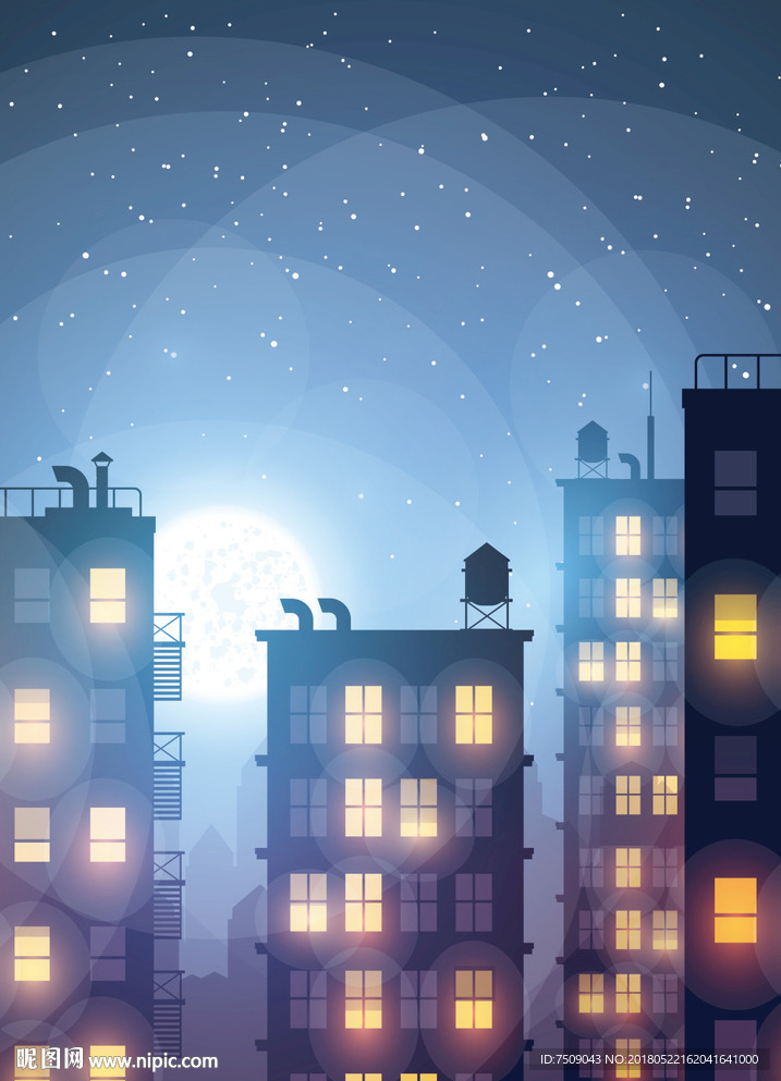 建筑夜景