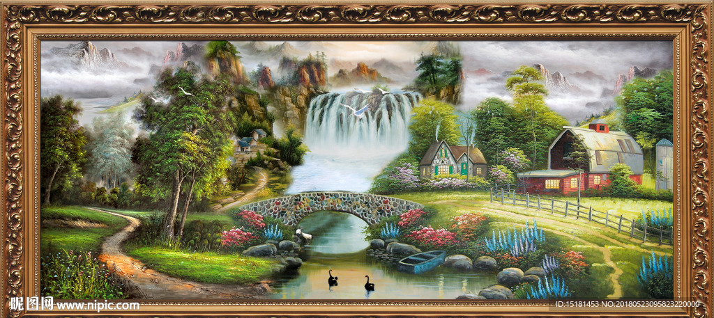 风景油画