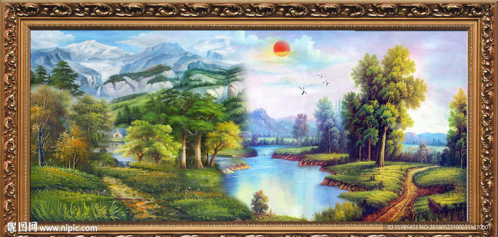 风景油画