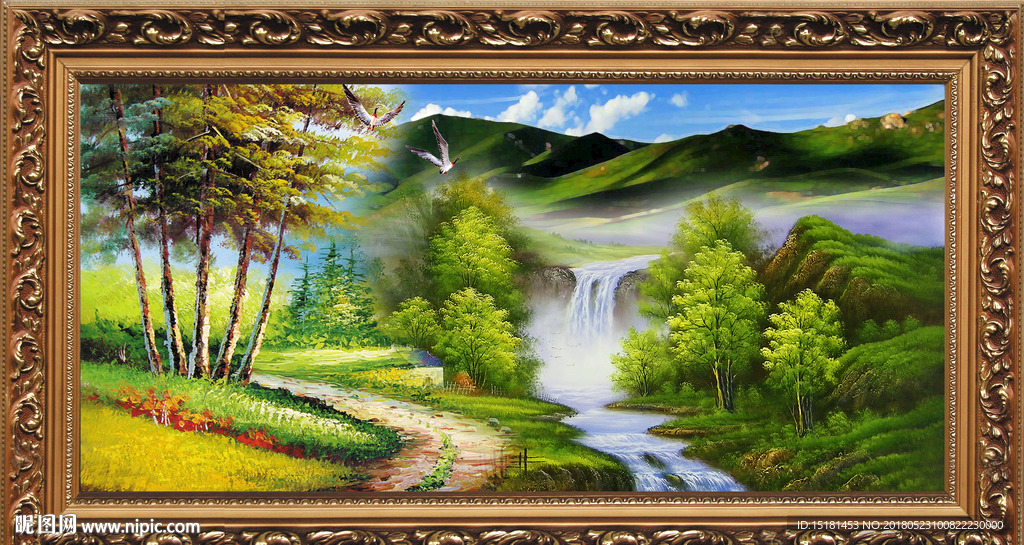 风景油画