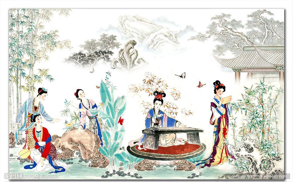 仕女图
