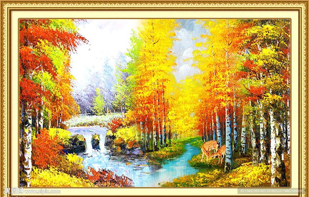风景油画