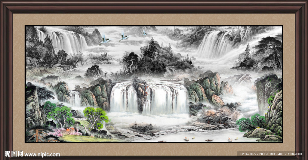 山水国画