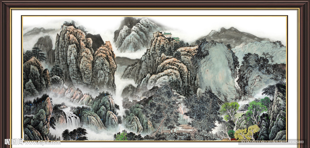 山水国画