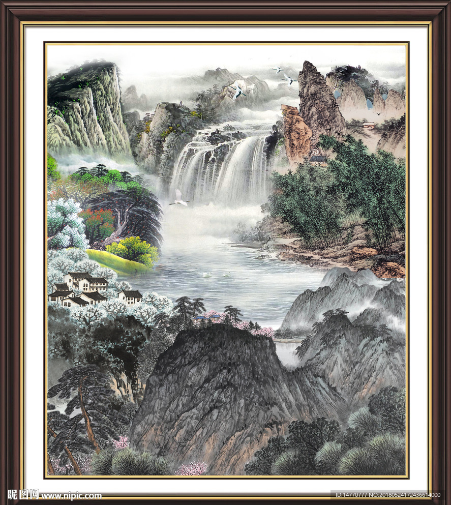 国画山水