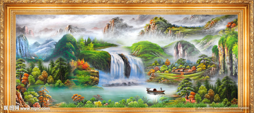 风景油画