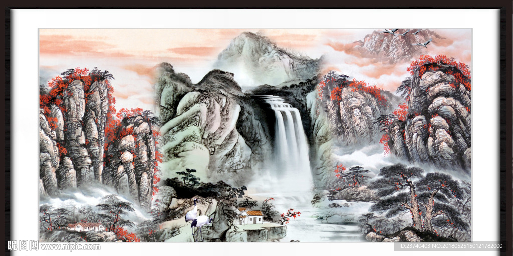 山水国画