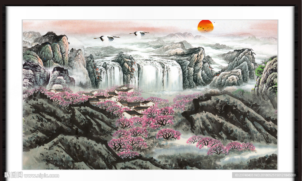 山水国画