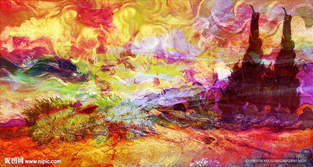 风景油画