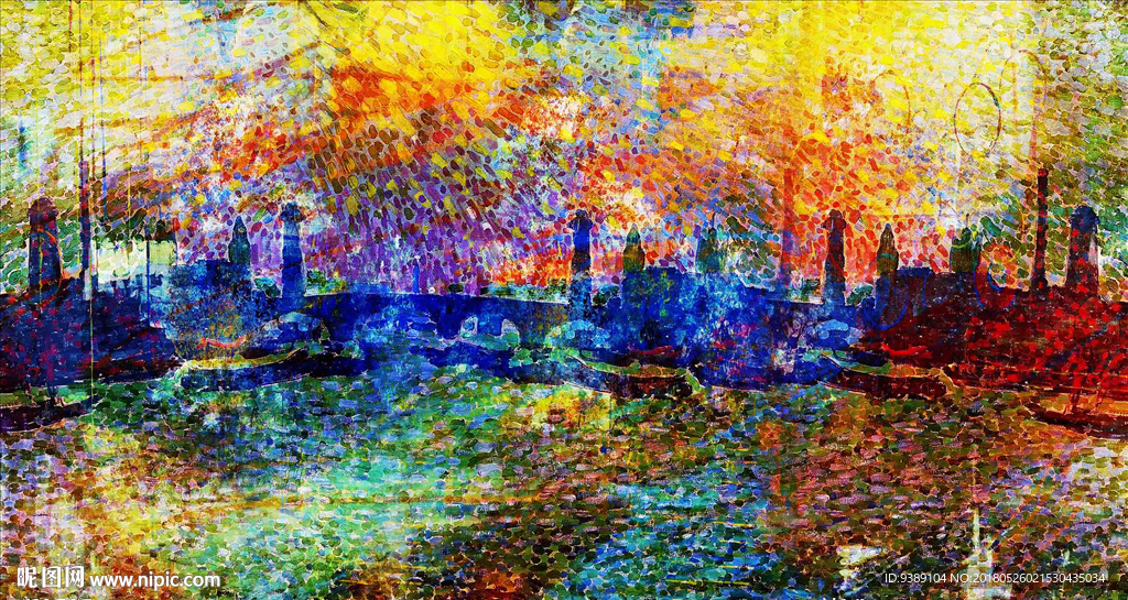 风景油画