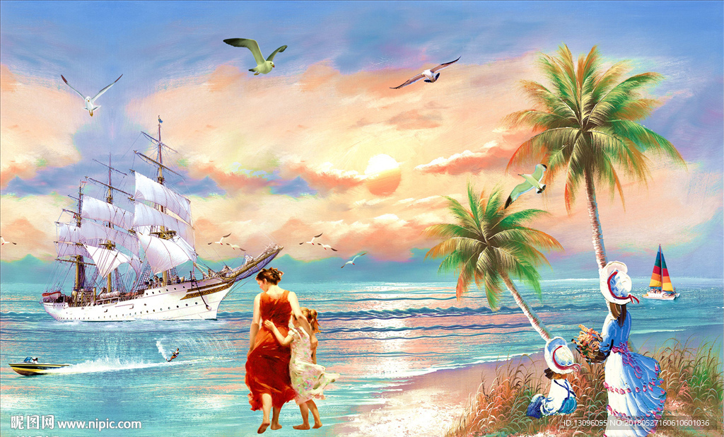 油画