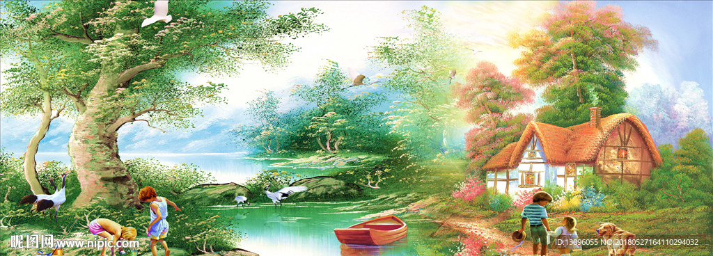 油画