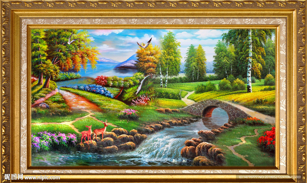 风景油画