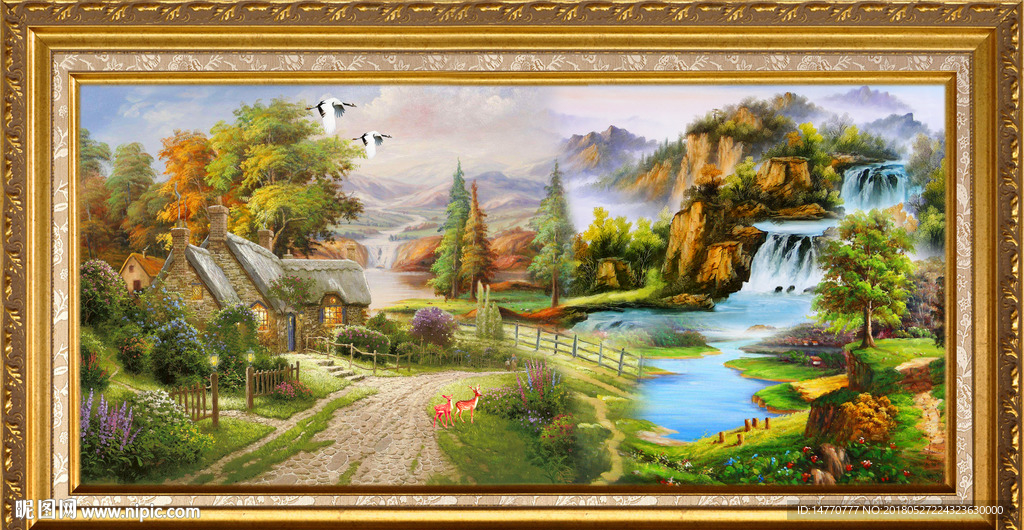 风景油画