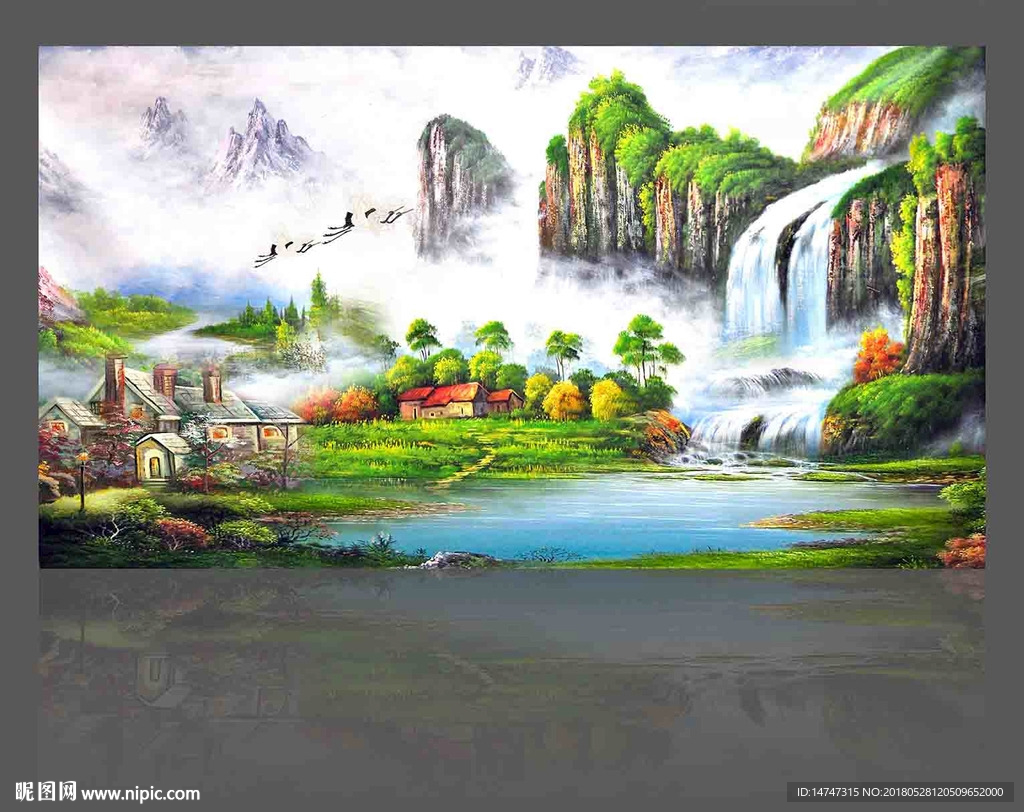 油画