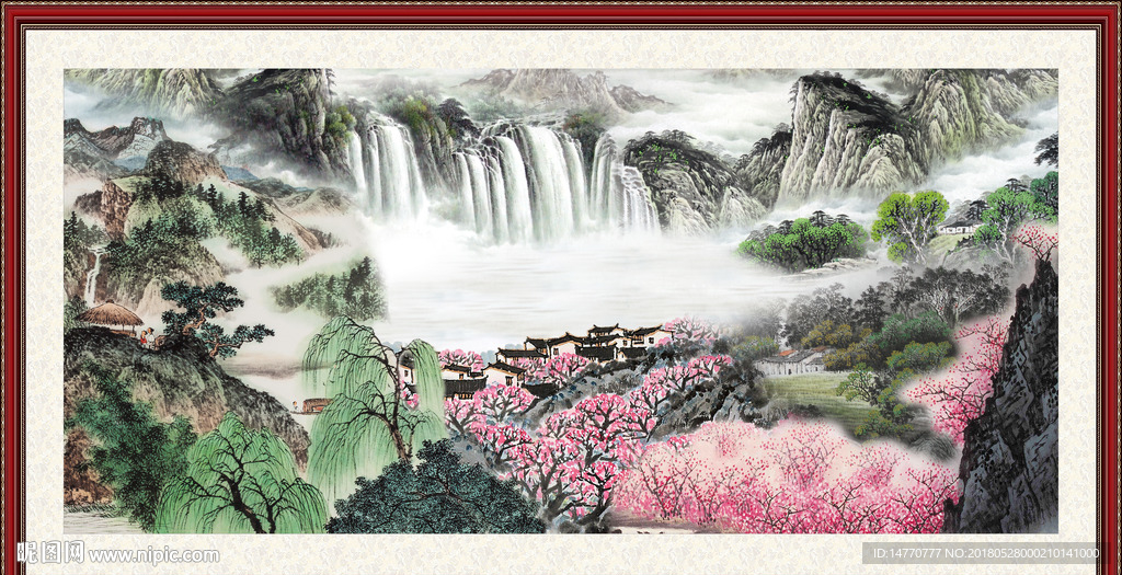 山水国画