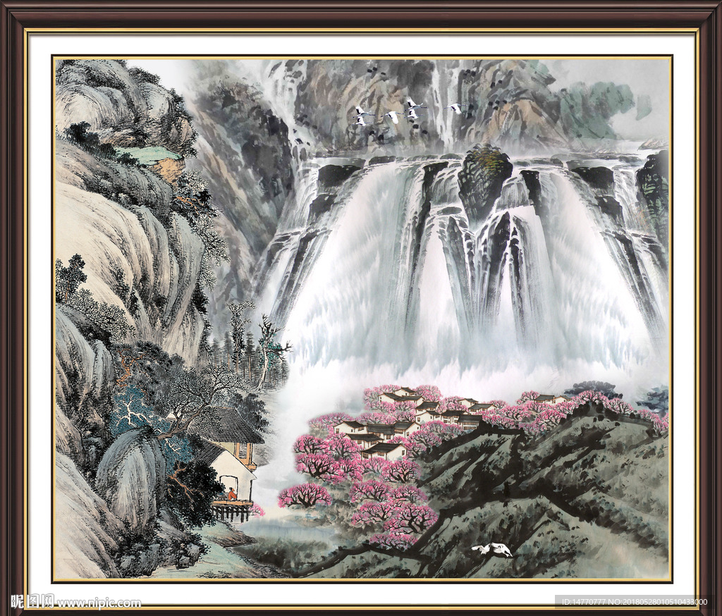 山水国画