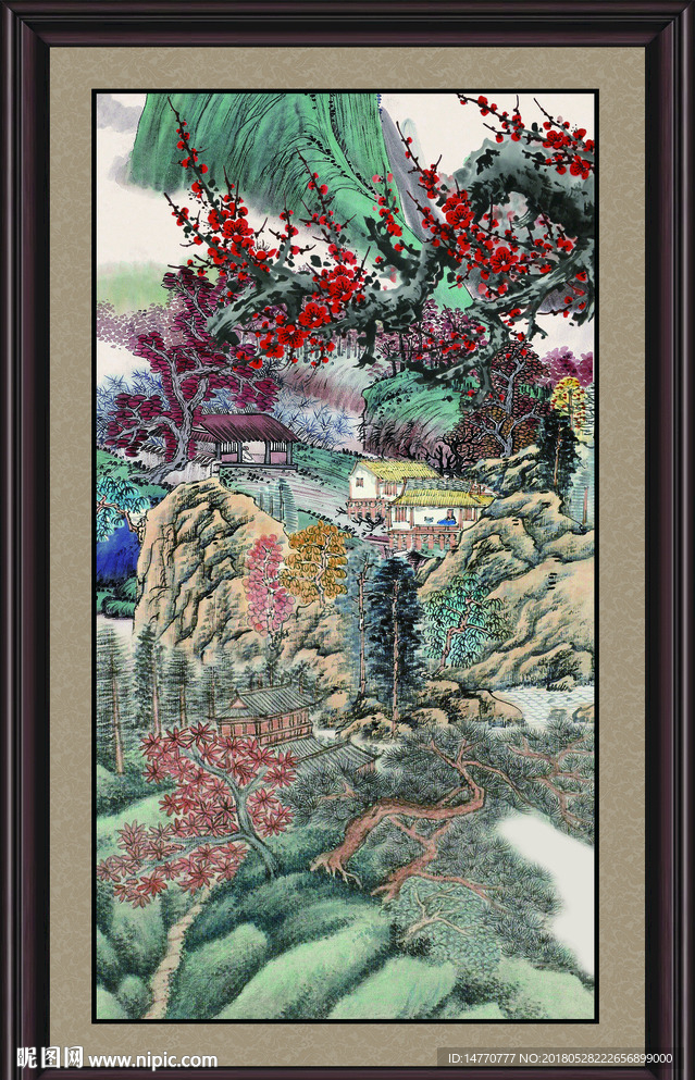 梅花国画