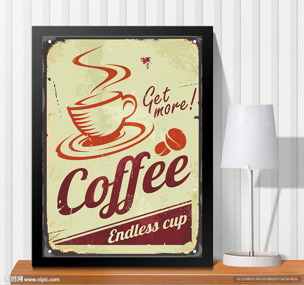 焦糖玛奇朵咖啡海报图片素材-编号38714135-图行天下