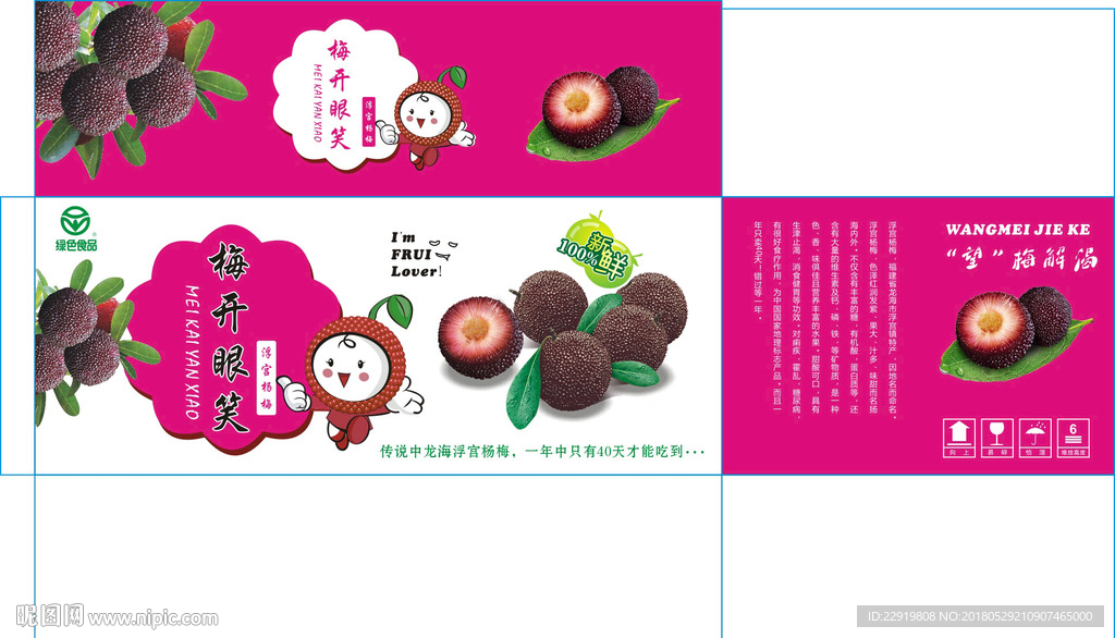 杨梅包装