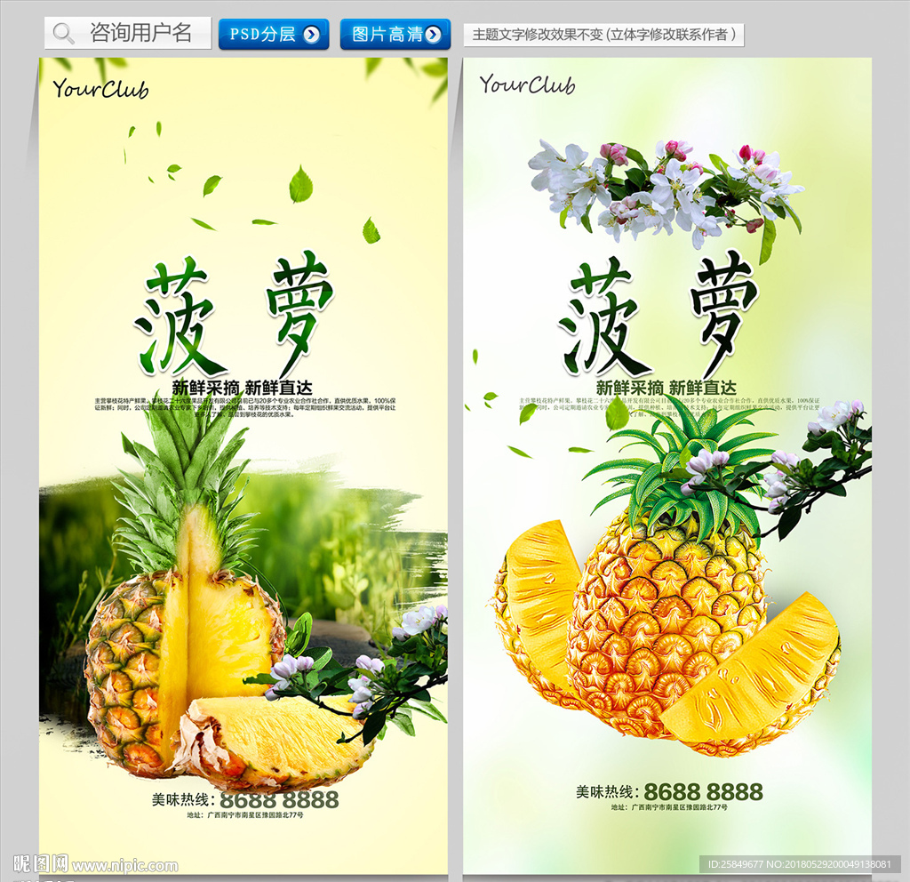 菠萝