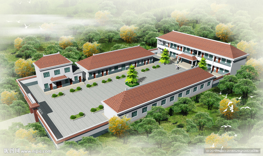 农村小学翻新