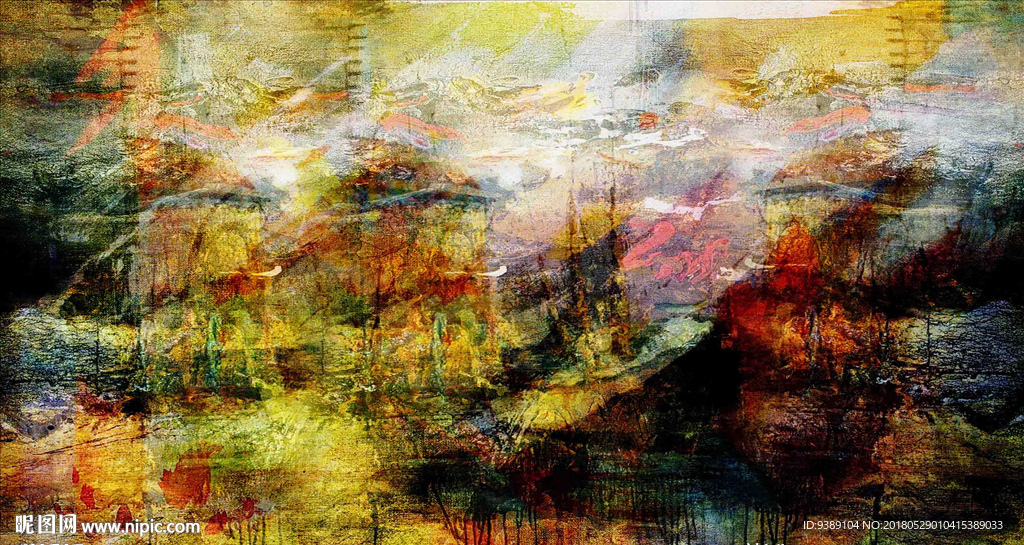 复古油画