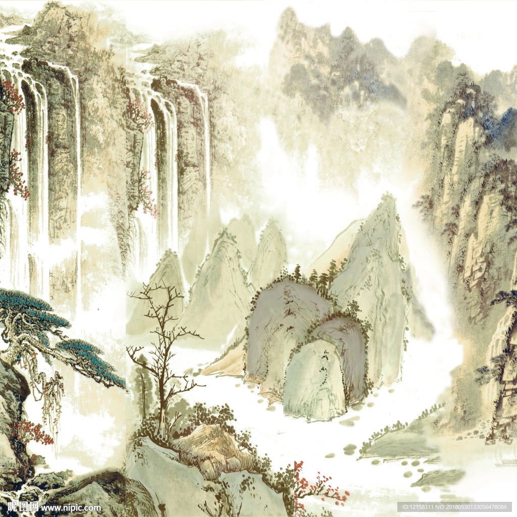 水墨山水