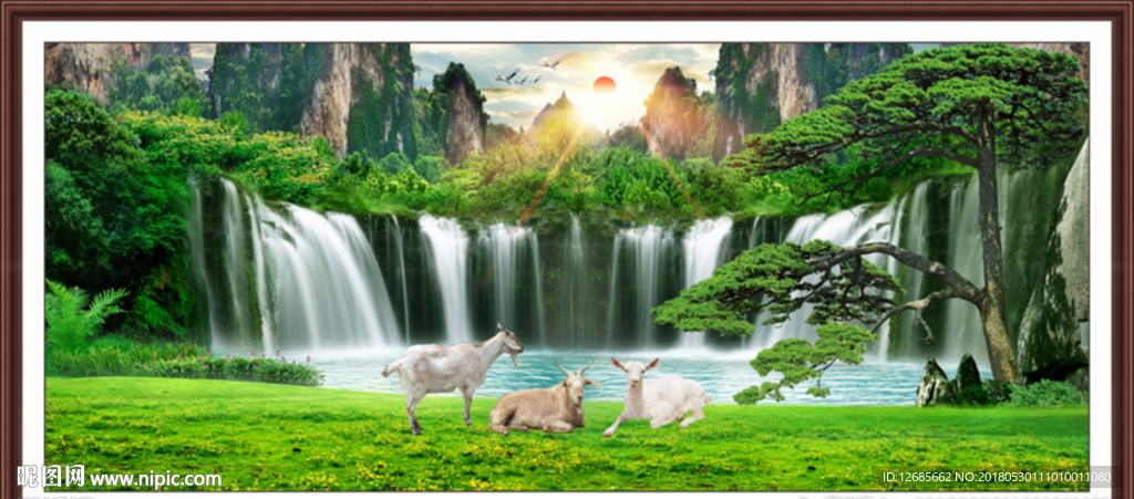 rgb100元(cny)举报收藏立即下载×关 键 词:三阳开泰 三羊开泰