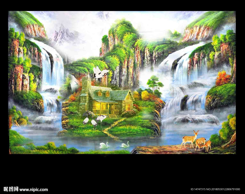 风景油画