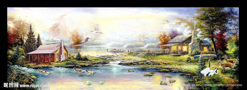风景油画