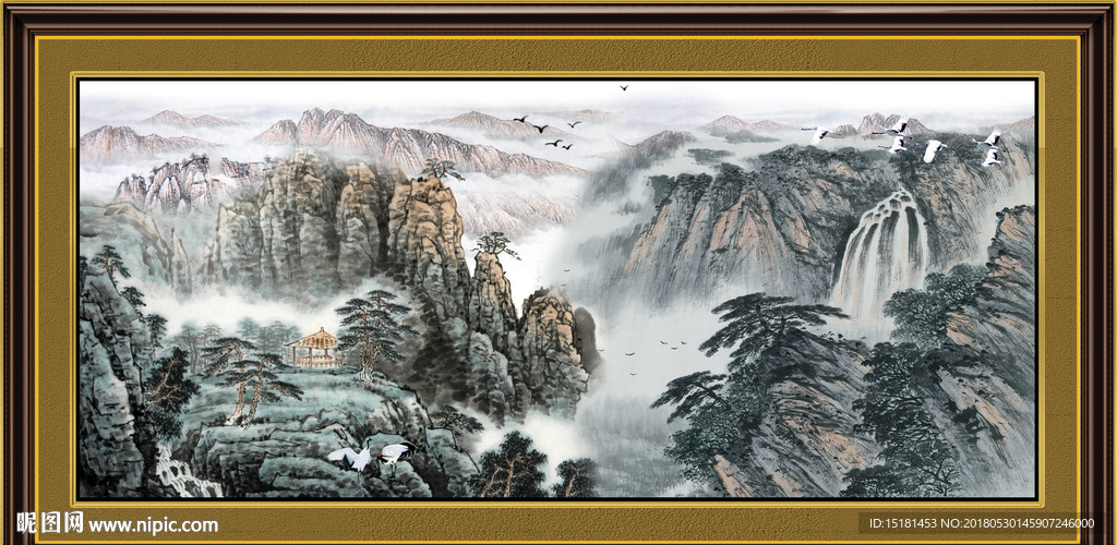 国画山水