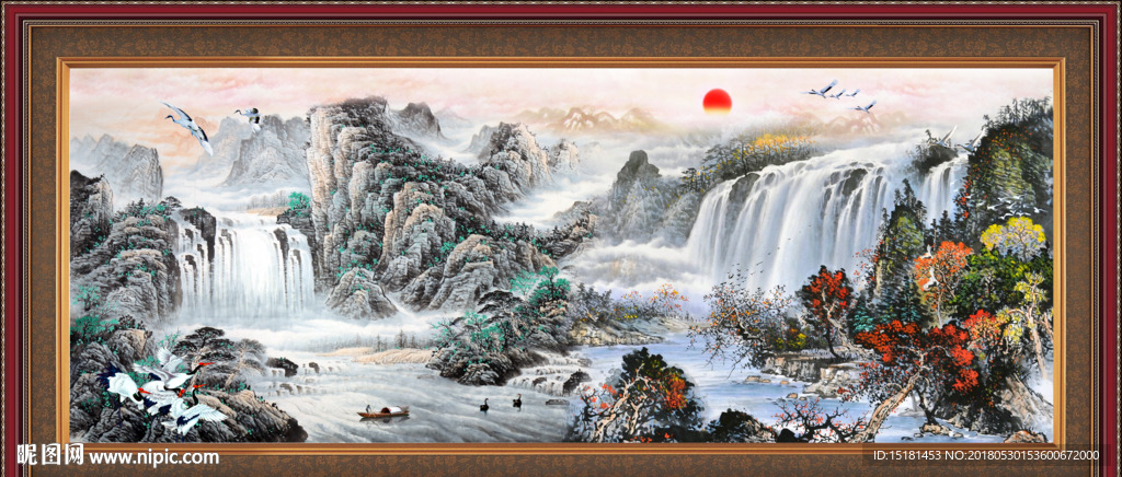 国画山水