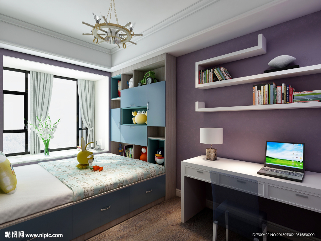 地中海家居儿童房装修效果图