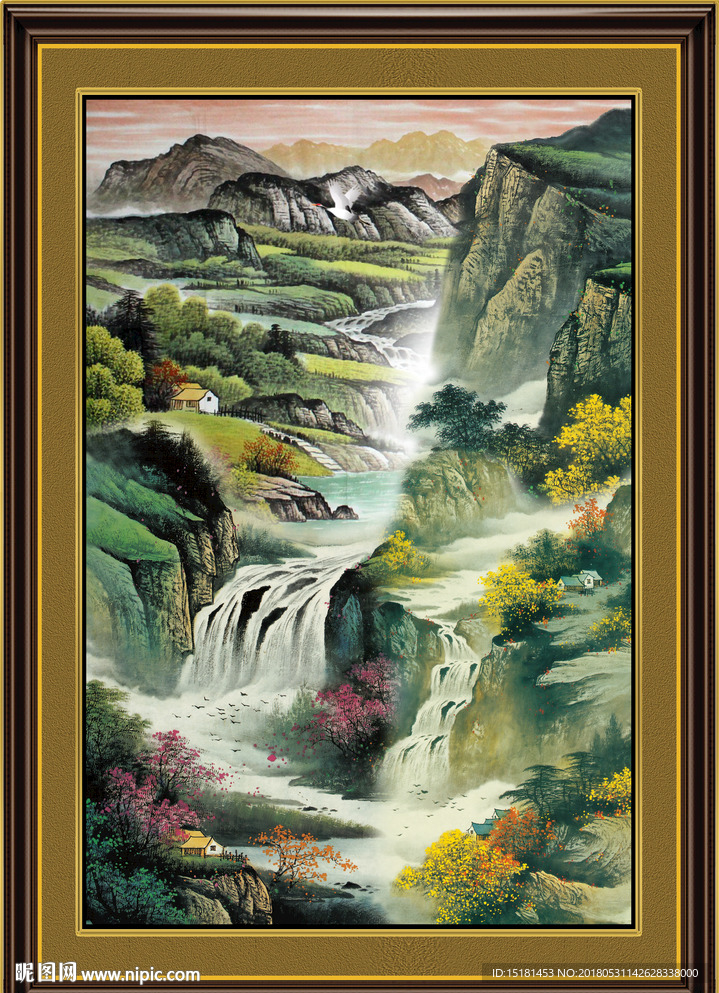 国画山水