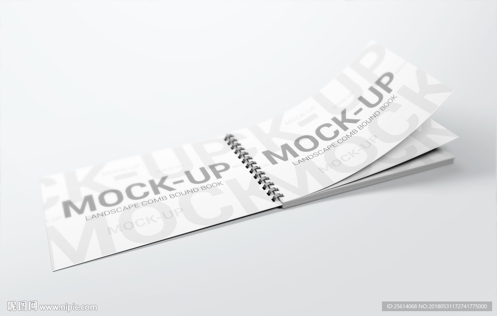 螺旋圈记事本样机