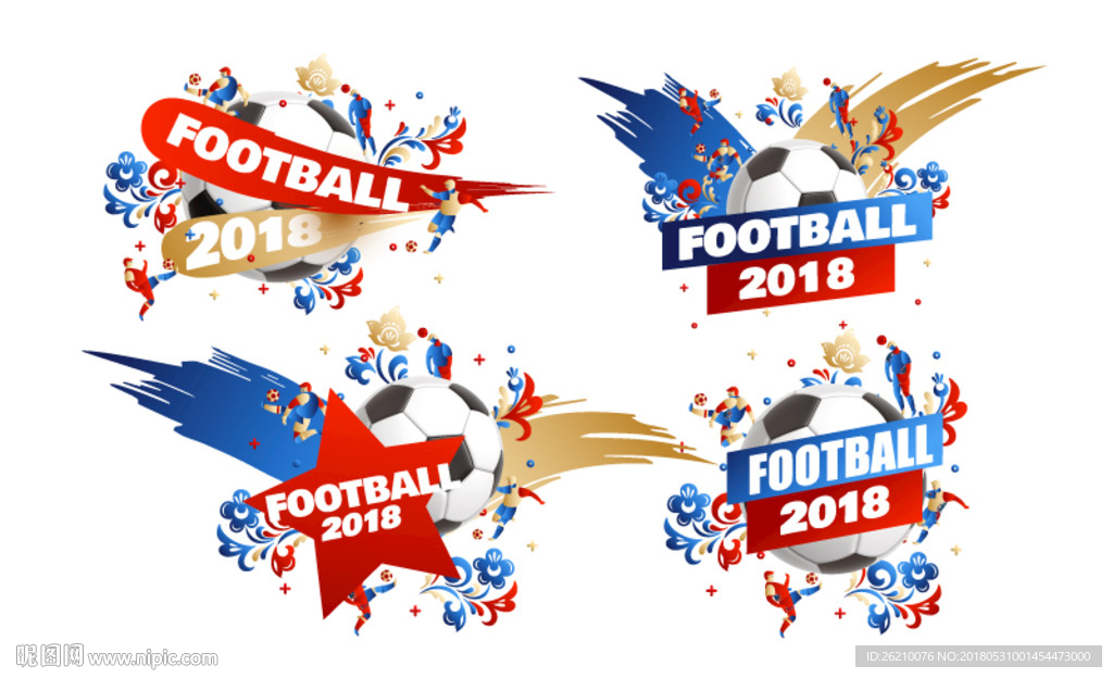 2018世界杯足球LOGO图标