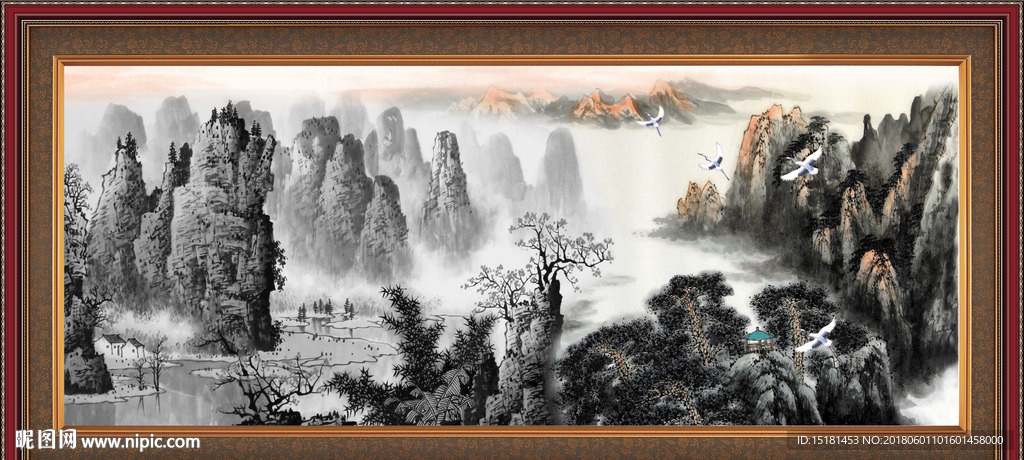 水墨国画